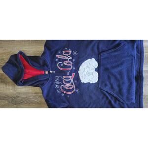 Vintage Coca-Cola Fleece 1/4 zip Jacket Women's